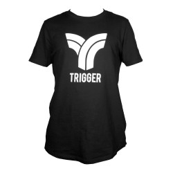 Trigger Tricks 55 Negro scooter freestyle para jóvenes principiantes.